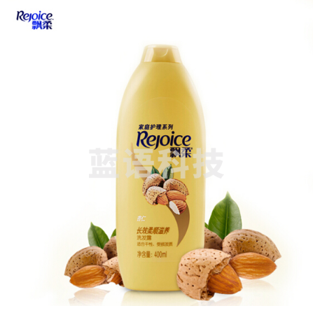 飘柔	 洗发露400ml杏仁长效柔顺滋养洗发水
