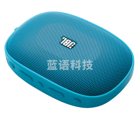 JBL SD-12 蓝牙插卡音箱便携迷你音响MP3播放器FM收音机TF内存卡学习戏曲故事英语 蓝色