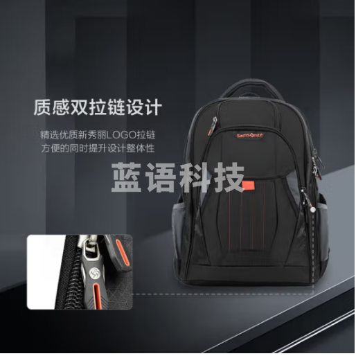 Samsonite/新秀丽双肩包商务电脑包多功能背包差旅包 36B*09008