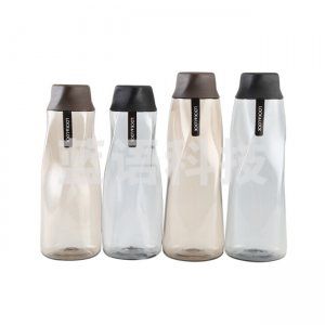 乐扣乐扣 550m棕色 lock&lock HLC568BRW 简约随行冰峰杯 家用办公塑料水杯