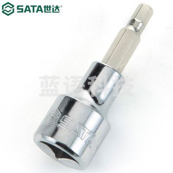 世达（SATA）24301 12.5MM系列50MM长六角旋具套筒6MM