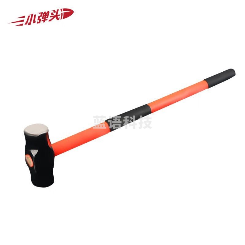 救援大号砸墙拆墙工具铁锤子 八角锤 18磅 5.7kg-锤头长18*锤头直径6.7*全长96CM