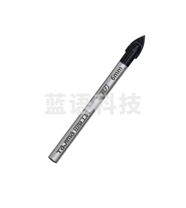 田岛tajima 三角钻头玻璃瓷砖水泥金属铁板多功能电钻打孔钻 6mm刀头五支装（1602-2731）