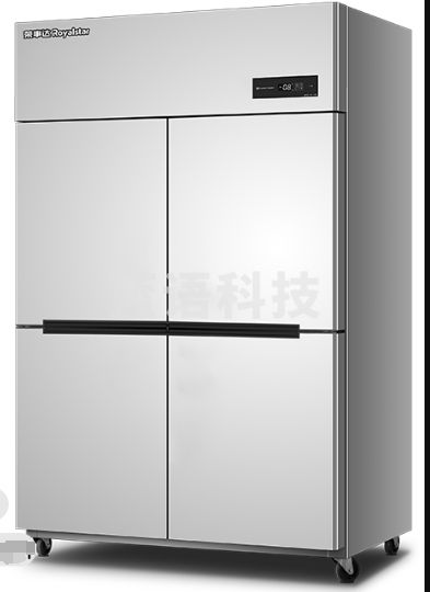 荣事达（Royalstar）四门冰箱商用冷藏冷冻双温冰柜 豪华款全钢全铜  四门全冷藏920L