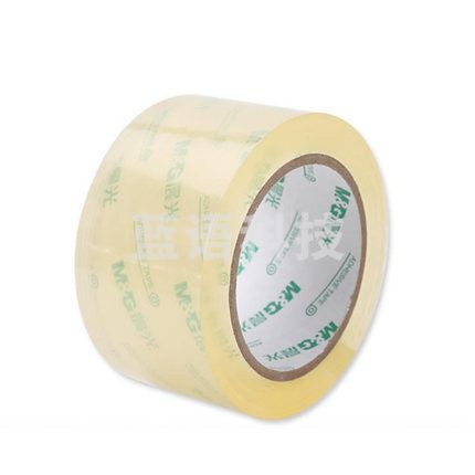 晨光 60mm*100Y 超透封箱胶带透明胶带 AJD97389