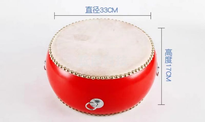 儿童鼓大鼓小鼓锣鼓打鼓牛皮鼓堂鼓乐器小孩鼓战鼓10寸