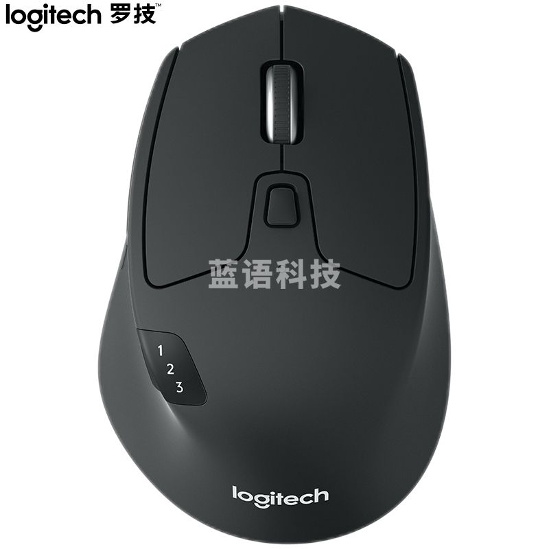 罗技(Logitech)M720 蓝牙优联双模无线鼠标 蓝牙鼠标侧键大手鼠标舒适