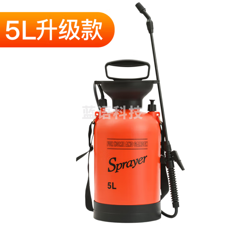 农宝 消杀农用喷雾器手动喷壶气压喷水壶打药机浇花洗车打药机 5L气压式喷雾器（加厚）