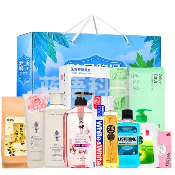 龙虎防暑降温套装清凉礼盒高温慰问品洗护套装企业发劳保劳防福利用品 4号套装（50份起免费定制LOGO）