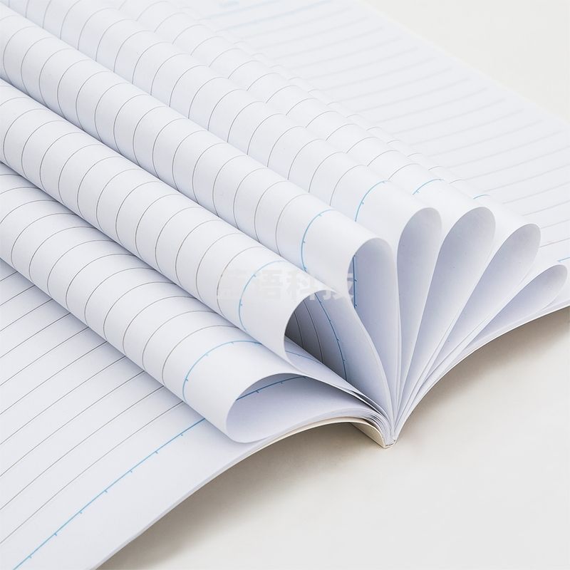 得力(deli)4本A5/98张无线胶装软抄本 办公记事本笔记本子7986-4