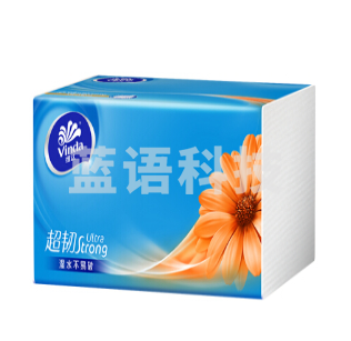 维达(Vinda)抽纸 超韧3层150抽软抽纸巾*3包 24包/箱 V2219 133*195