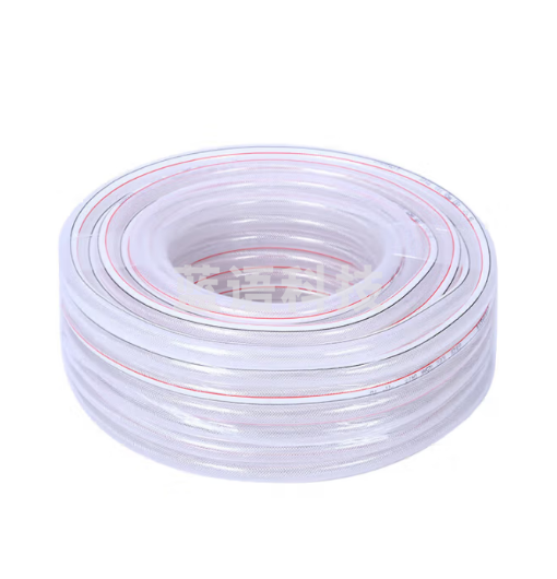 农宝 水管软管浇花浇菜自来水管防冻透明蛇皮管家用PVC水管 4分100米