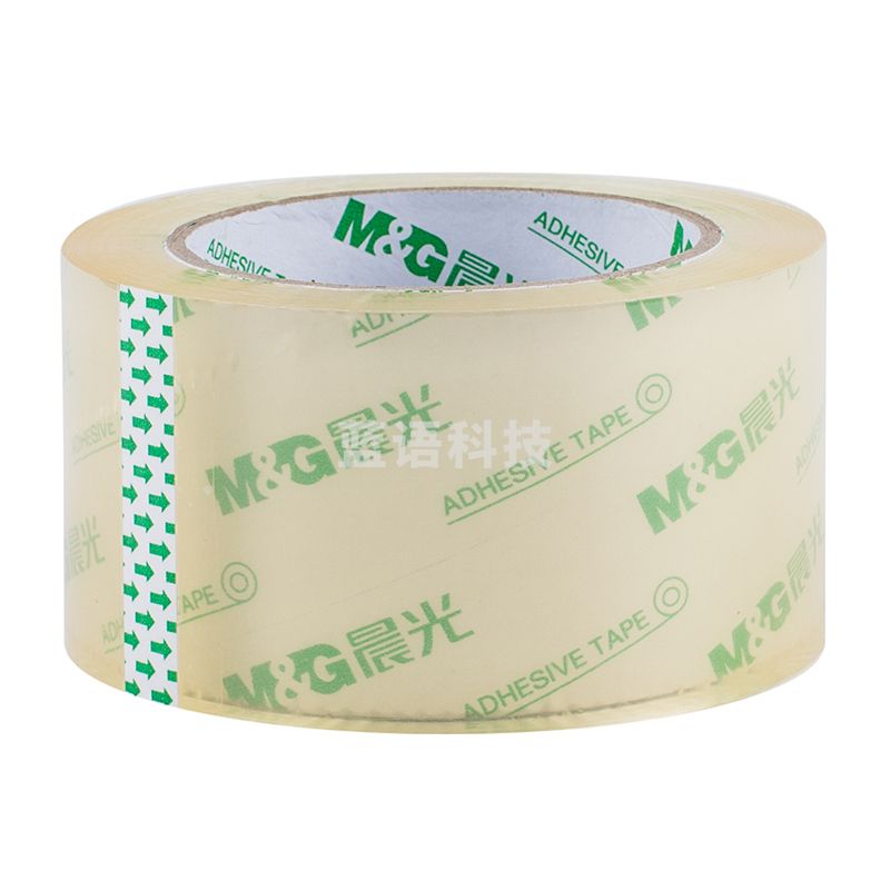 晨光普惠高透封箱胶带60mm*100y5卷AJDN7503