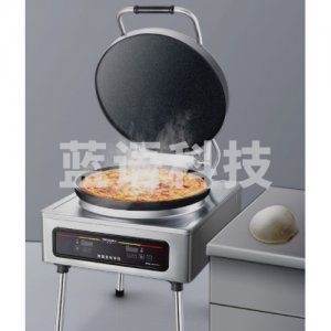 德玛仕 DEMASHI EJB45L-2T 电饼铛 商用 大型自动电热大号烤饼炉 烙饼机 铁盘加热 380V 升级铁盘加热盘