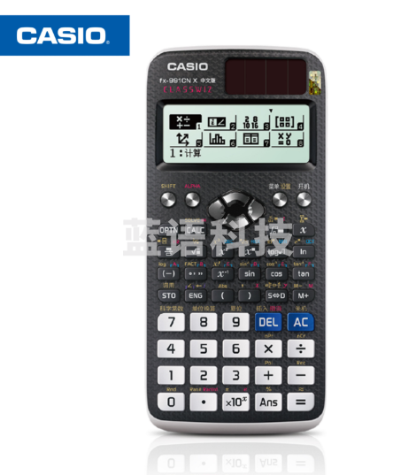 卡西欧 FX-991CN X 中文函数科学计算器 黑白色