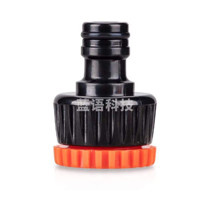 南水灌溉 家用花园软水管延长修补接头配件浇花洗车水枪洒水器喷头通水快接头多功能奶嘴接头 4/6分奶嘴接头（5个装）