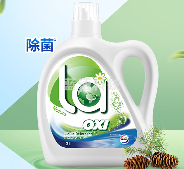 威露士la有氧洗衣液松木香3L/瓶 除菌除螨除霉去污
