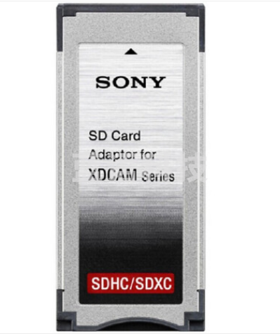索尼 MEAD-SD02卡托 SD卡转SXS卡适配器 适用于索尼摄像机Z280 X280 X580 X580K EX330R卡套