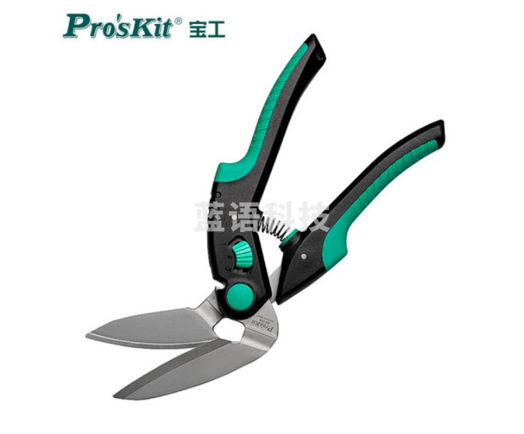 宝工SR-339 10寸多功能万用剪刀 工业级铁皮 电子剪线槽剪刀 250*25*25
