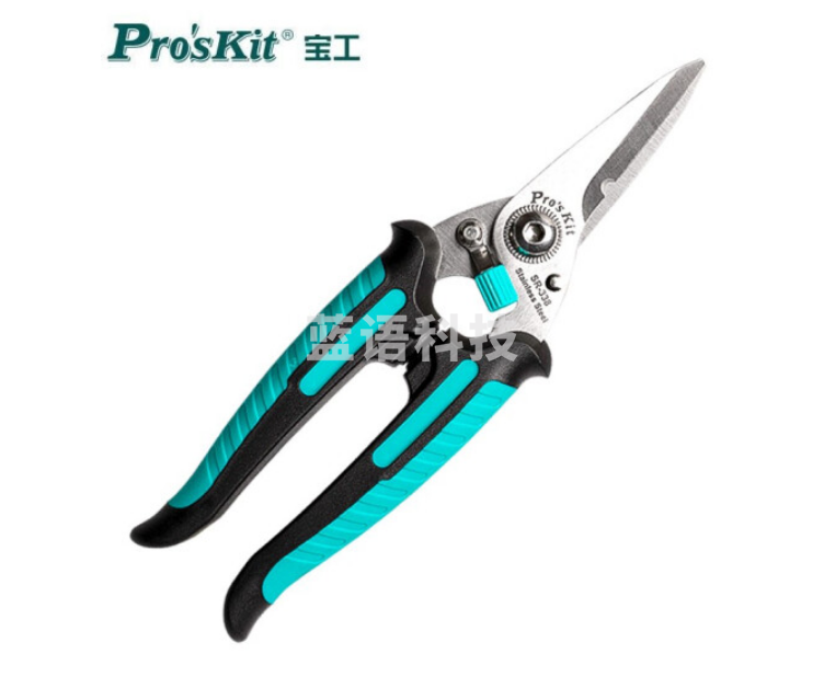 宝工SR-338 7寸多功能万用重力剪刀 电子剪线槽剪刀