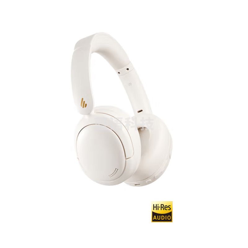 漫步者(EDIFIER)W800BT Free降噪版 头戴式蓝牙耳机 主动降噪 蓝牙5.4 游戏适用 适用苹果华为小米 云白