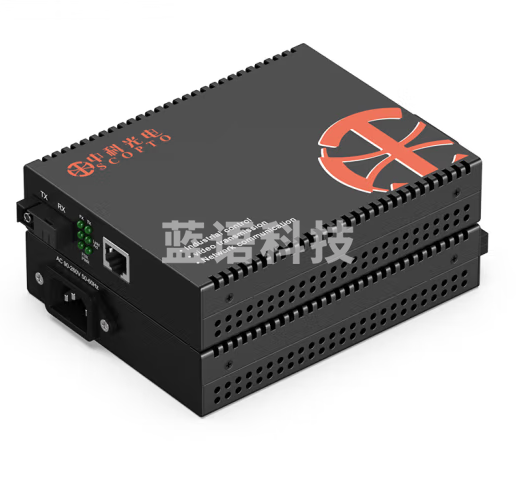 中科光电ZK-GE-100AB-N 电信级 千兆单模单纤光纤收发器 光电转换器 内置电源SC接口 100公里 一对