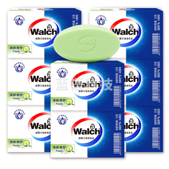 威露士125g*8块 健康香皂（香型和包装随机）