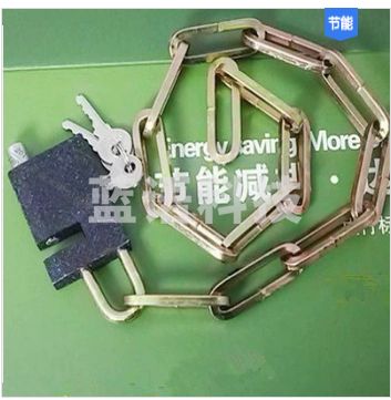 巨联 链锁60cm 链子锁 链条锁