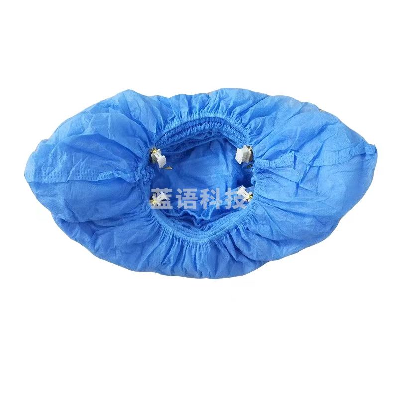 鞋套机鞋套 一次性T型脚套无纺布鞋套100只装 (鞋套机专用)