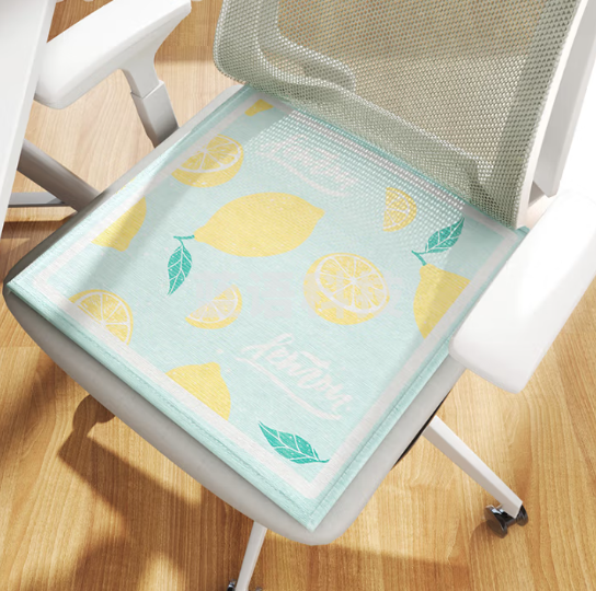 冰丝坐垫 夏天透气凉垫 柠檬45*45cm(个)