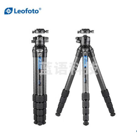 徕图（Leofoto）LS-325C+LH-40R便携碳纤维相机手机摄影摄像三脚架套装