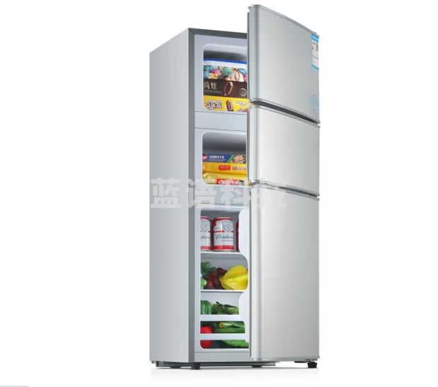 小鸭牌136升三开门冰箱家用小型一级能效大容量保鲜电冰箱节能省电 一级能效 三门三温-136L【全国联保】BCD-136A178B