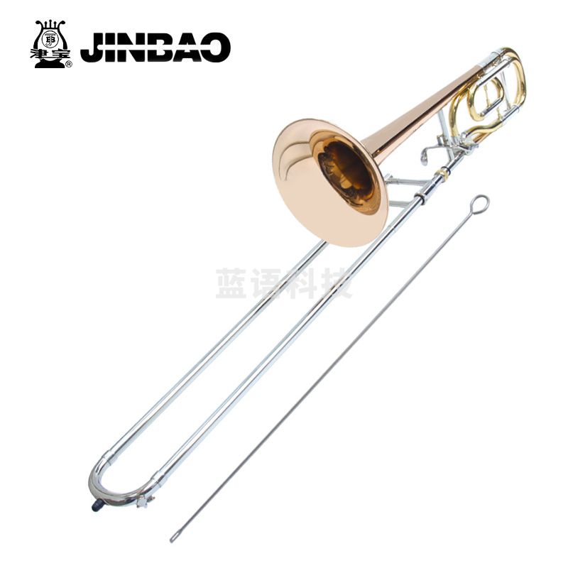 津宝 长号JBSL-810次中音变调长号降B调转F调白铜变音管专业拉管乐器