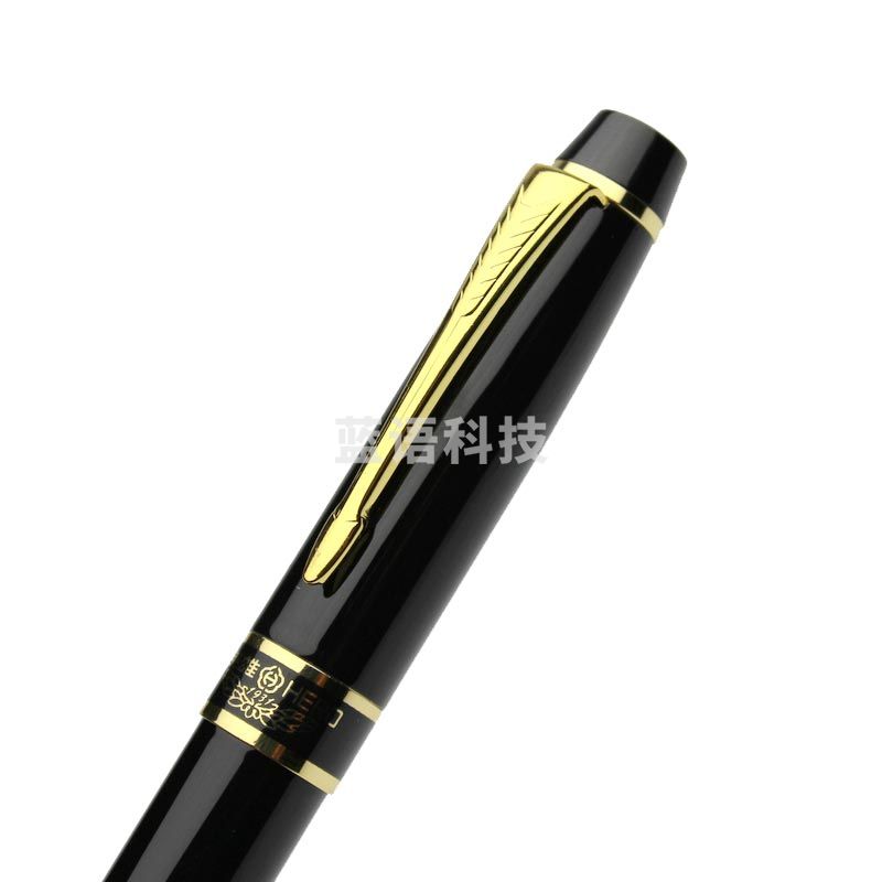 英雄（HERO）7032 黑丽雅直尖钢笔 黑色