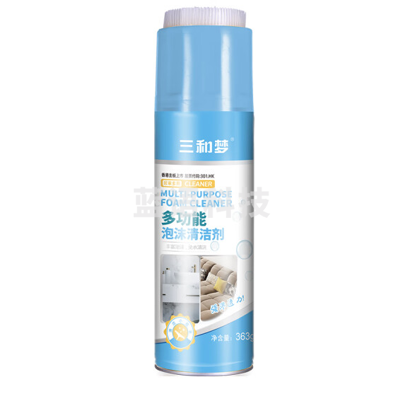 三和（SANVO）RH140-60-363-S 多功能泡沫清洁剂 皮革护理剂 新能源清洗剂363ml