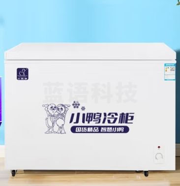 小鸭牌小冰柜家用小型冷冻一级能效节能省电迷你冷藏保鲜商用卧式冷柜 【一级能效】 288L