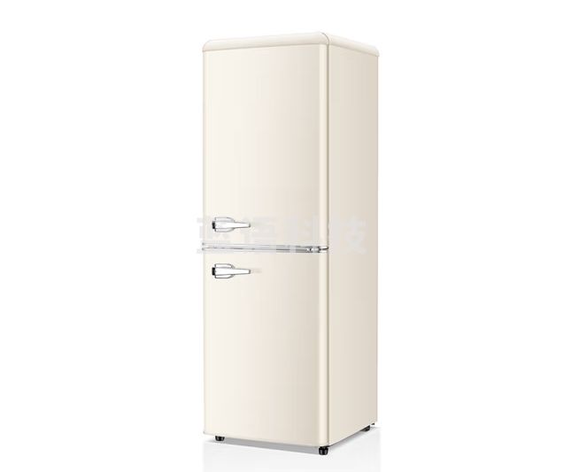 小鸭牌冰箱家用双开门小型一级能效冷藏冷冻两用出租房宿舍用中型二门电冰箱 复古款冷冻3层冷藏4层-135A202B一级能效 BCD-135A202B