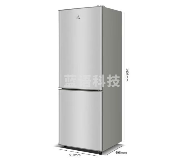 小鸭牌冰箱家用双开门小型一级能效冷藏冷冻两用出租房宿舍用中型二门电冰箱 冷冻2层冷藏4层-218L【一级能效】BCD-218B