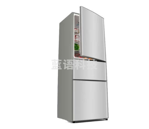 小鸭牌239升三开门冰箱家用小型一级能效大容量电冰箱节能省电 一级能效 三门三温-239L-【全国联保】 BCD-239B