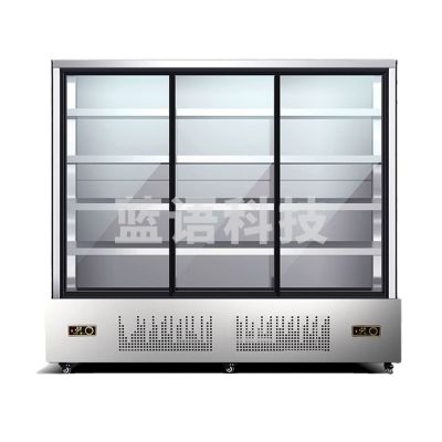 喜莱盛 3.0米双机 麻辣烫展示柜冷藏点菜柜商用 自助小吃店香锅串串冷藏展示柜冒菜炸串保鲜冰箱