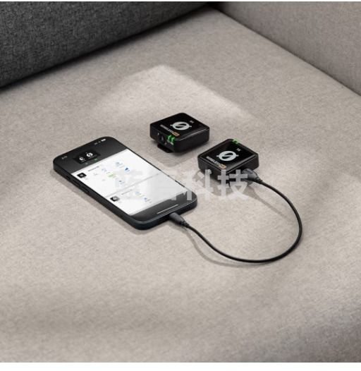 RODE罗德Wireless ME无线领夹麦一拖一    苹果充电套装