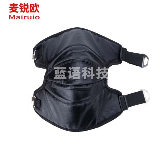 麦锐欧（Mairuio）冬季保暖护膝 防寒保暖护具 工业加绒加厚御寒防风护膝 钢扣短款40cm