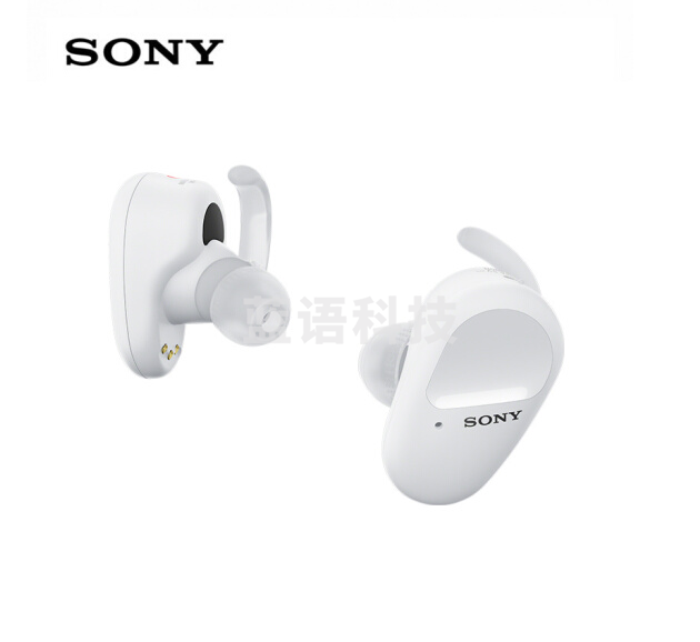 索尼 WF-SP800N 无线降噪运动耳机 支持重低音 跑步健身
