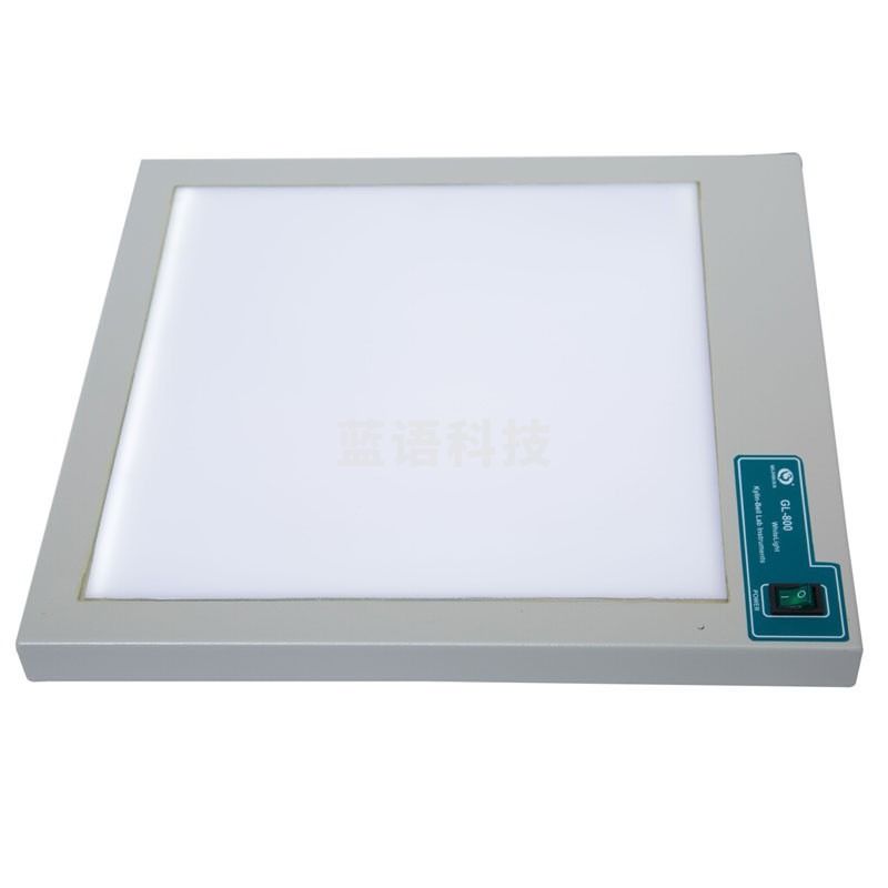 JISENPUER海门其林贝尔GL-800型简洁式白光透射仪薄型适宜薄层分析纸层分析 GL-800简洁式白光透射仪