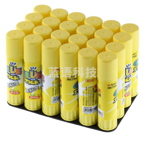 晨光 15g 高粘度固体胶棒学生手工固体黏胶 MG7105(24支/盒)