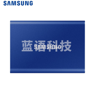 三星1TB Type-c USB 3.2 移动固态硬盘（PSSD） T7 蓝色 NVMe