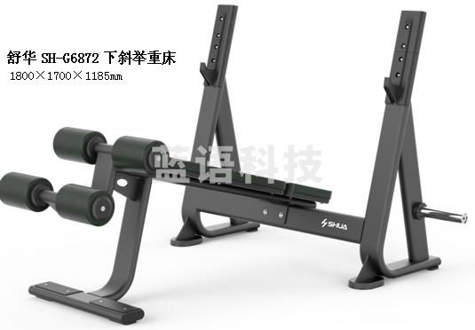 舒华SH-G6872下斜举重床