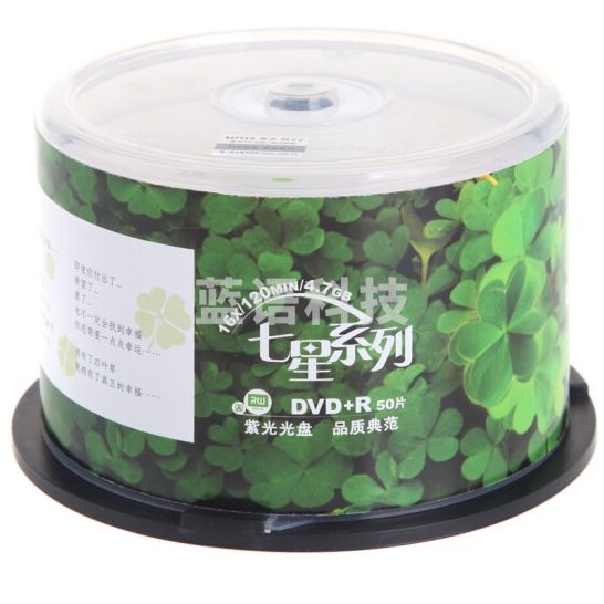 紫光 (UNIS) 16速 DVD+R4.7G  桶装50片 刻录盘