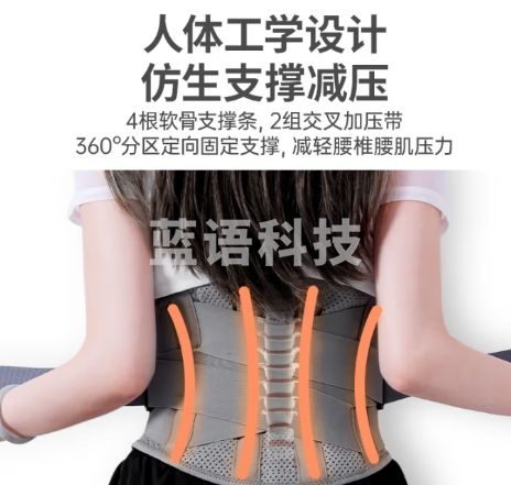 富林（Folee）腰部固定器 护腰带腰间盘突出腰肌劳损腰托腰围男女HY-008(M）