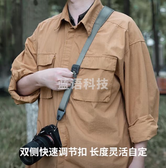 PGYTECH 运动相机背带固定座背包肩带夹 Osmo Action 4/3/2 gopro12/11/10/9/ insta360/pocket胸带固定支架